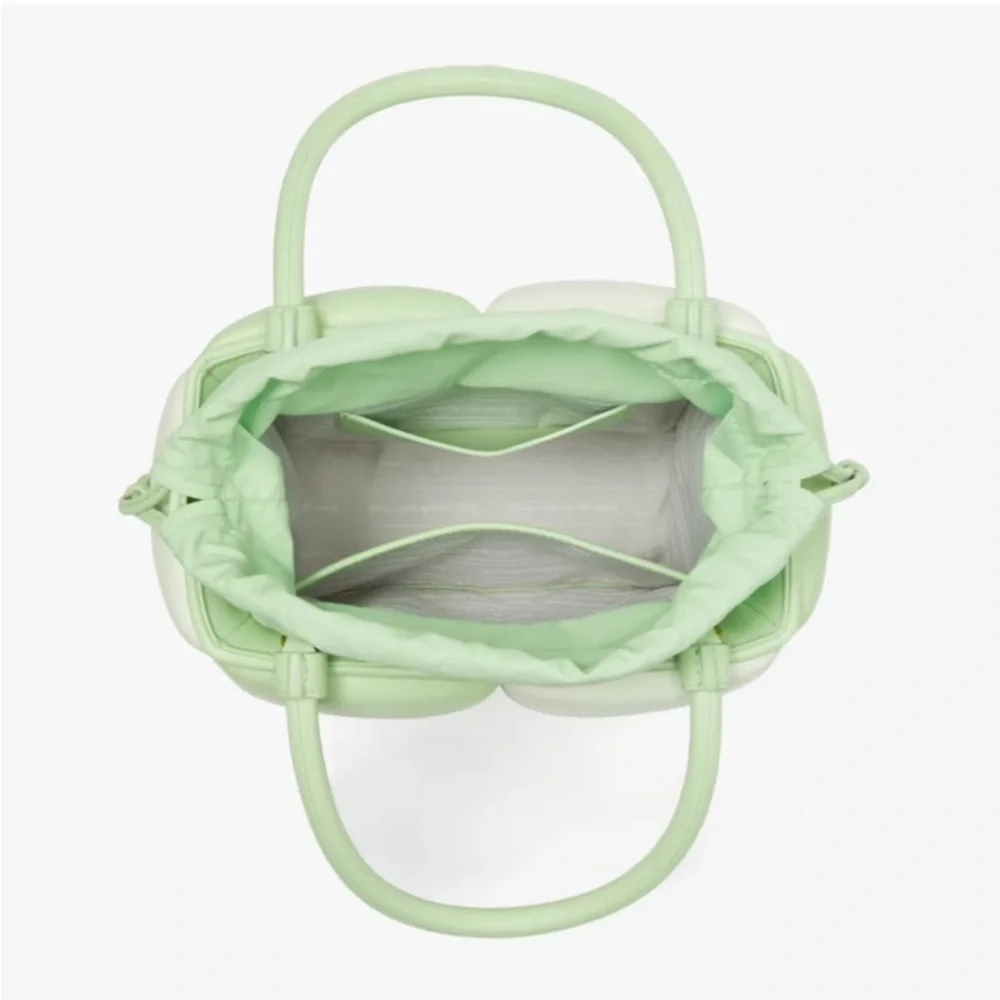 Kate Spade Boxy Colorblocked Tote, Serene Green Multi NWT